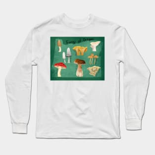 Fungi of Oregon Long Sleeve T-Shirt